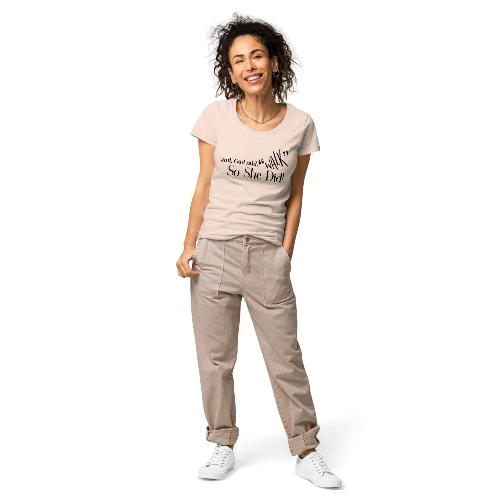 Women’s basic organic t-shirt