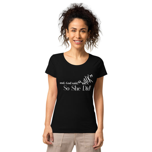 Women’s basic organic t-shirt