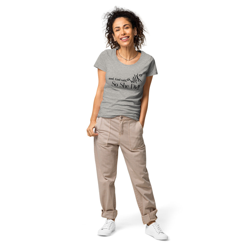 Women’s basic organic t-shirt