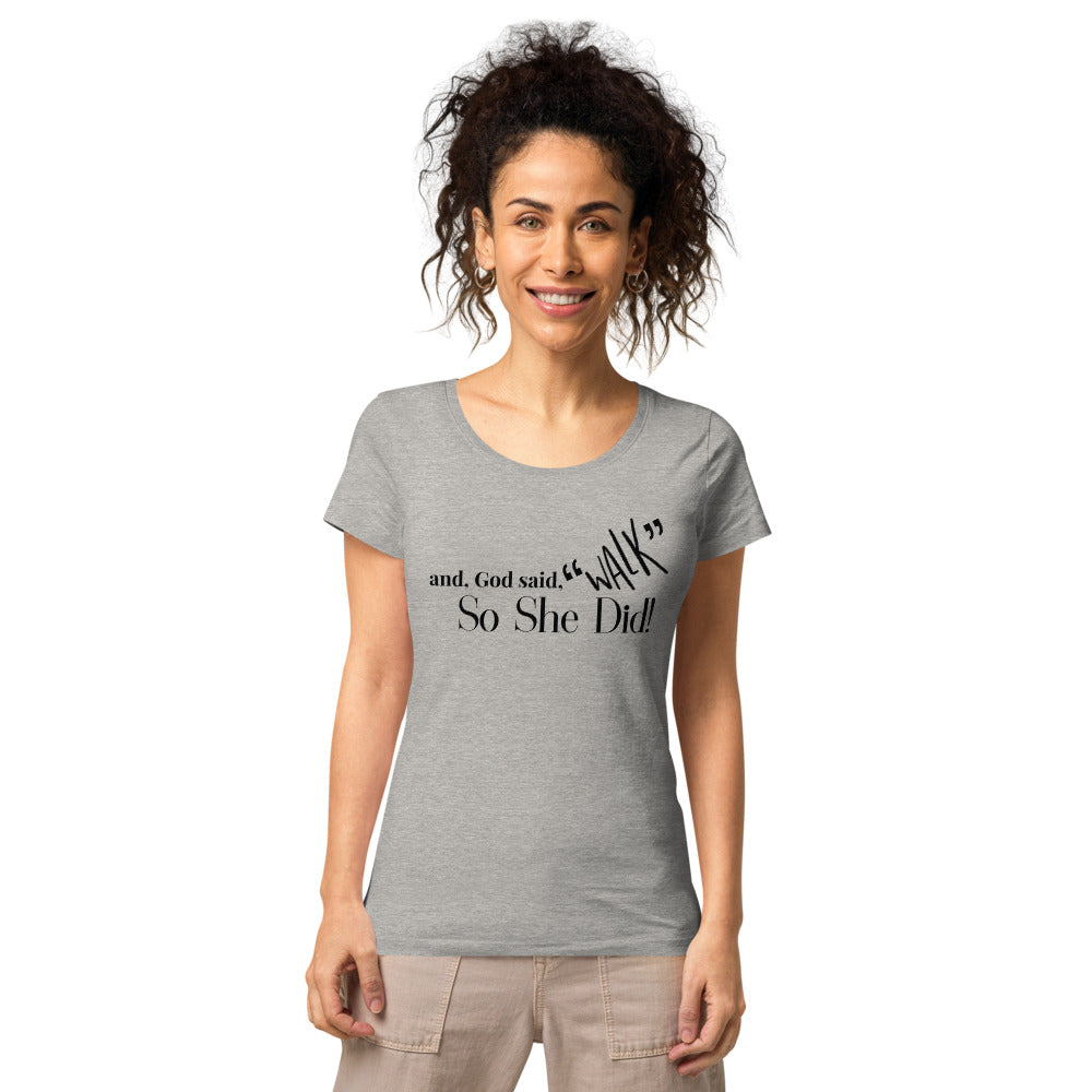 Women’s basic organic t-shirt