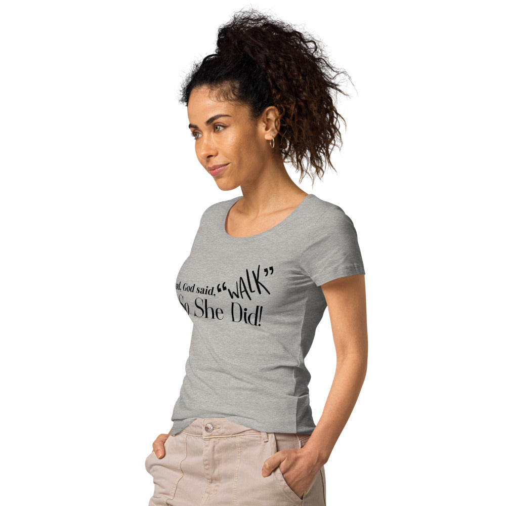 Women’s basic organic t-shirt