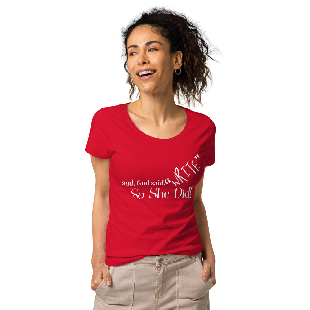 Women’s basic organic t-shirt