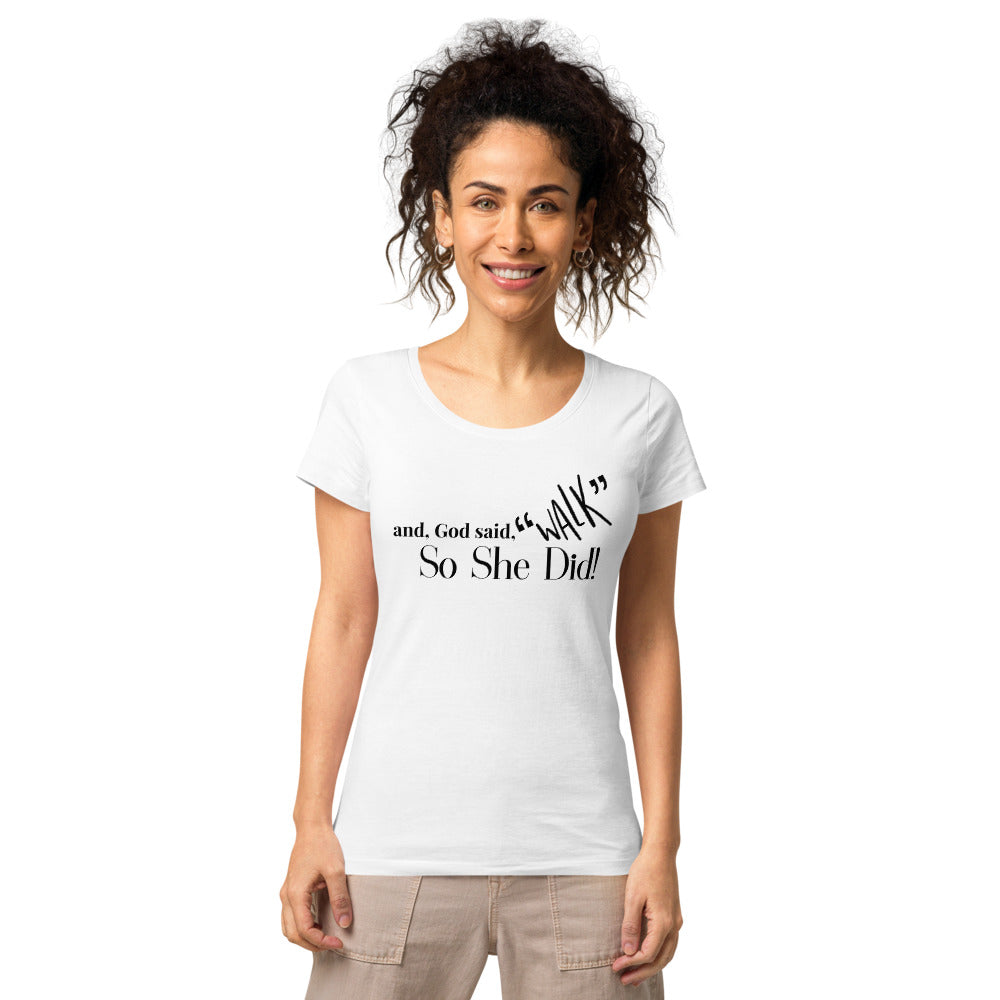 Women’s basic organic t-shirt