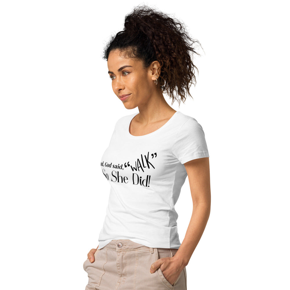 Women’s basic organic t-shirt